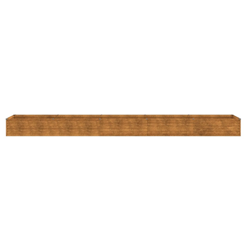 vidaXL Garden Raised Bed 482x50x36 cm Corten Steel by vidaXL