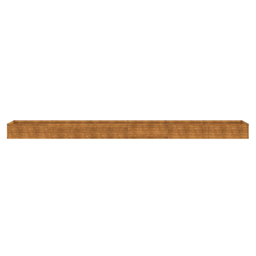 vidaXL Garden Raised Bed 580x50x36 cm Corten Steel by vidaXL