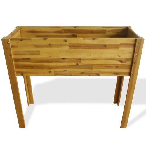 vidaXL Raised Garden Raised Bed Solid Acacia Wood - Raised Beds
