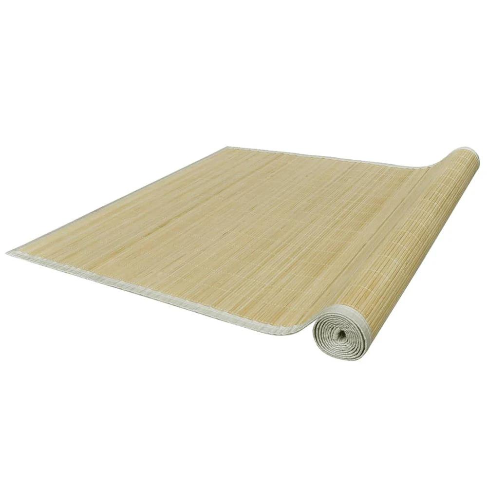 Rug Bamboo 100x160 cm Natural vidaXL by vidaXL