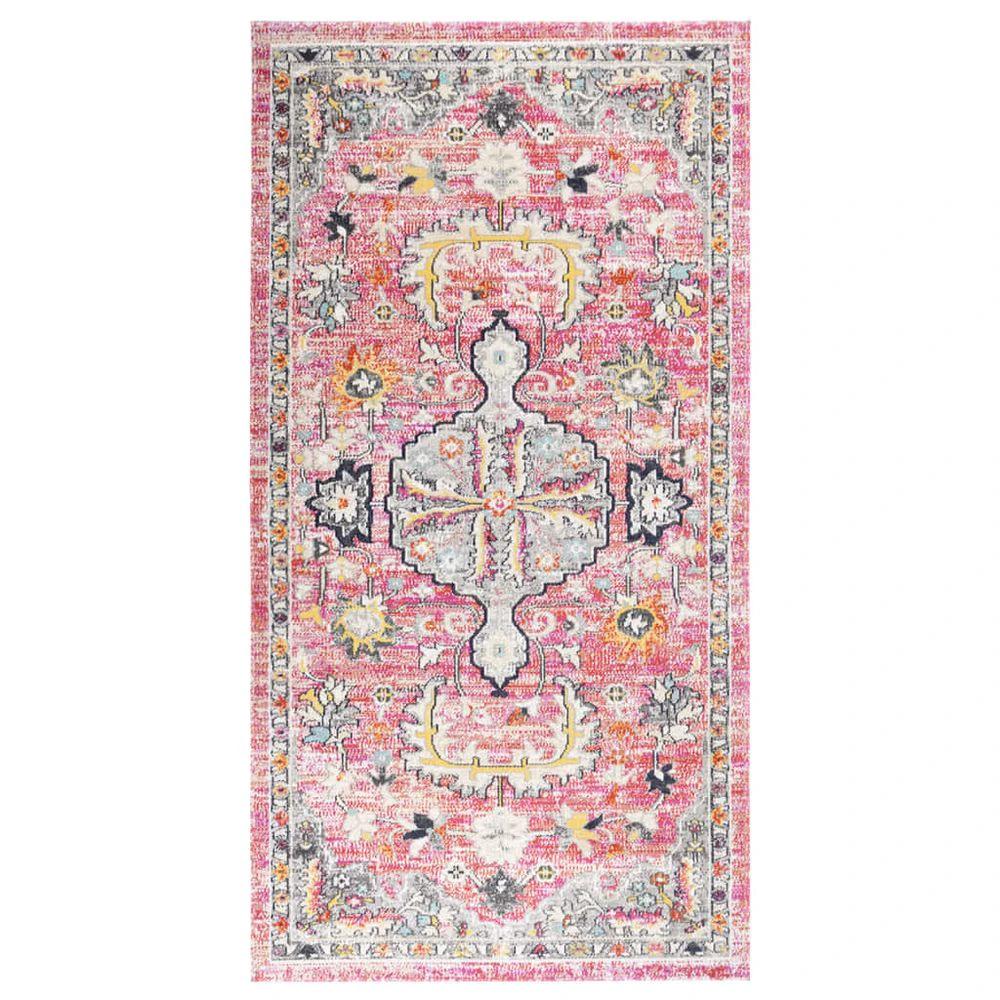vidaXL Outdoor Rug Flatweave vidaXL 80x150 cm Yellow - Uncategorized Rug