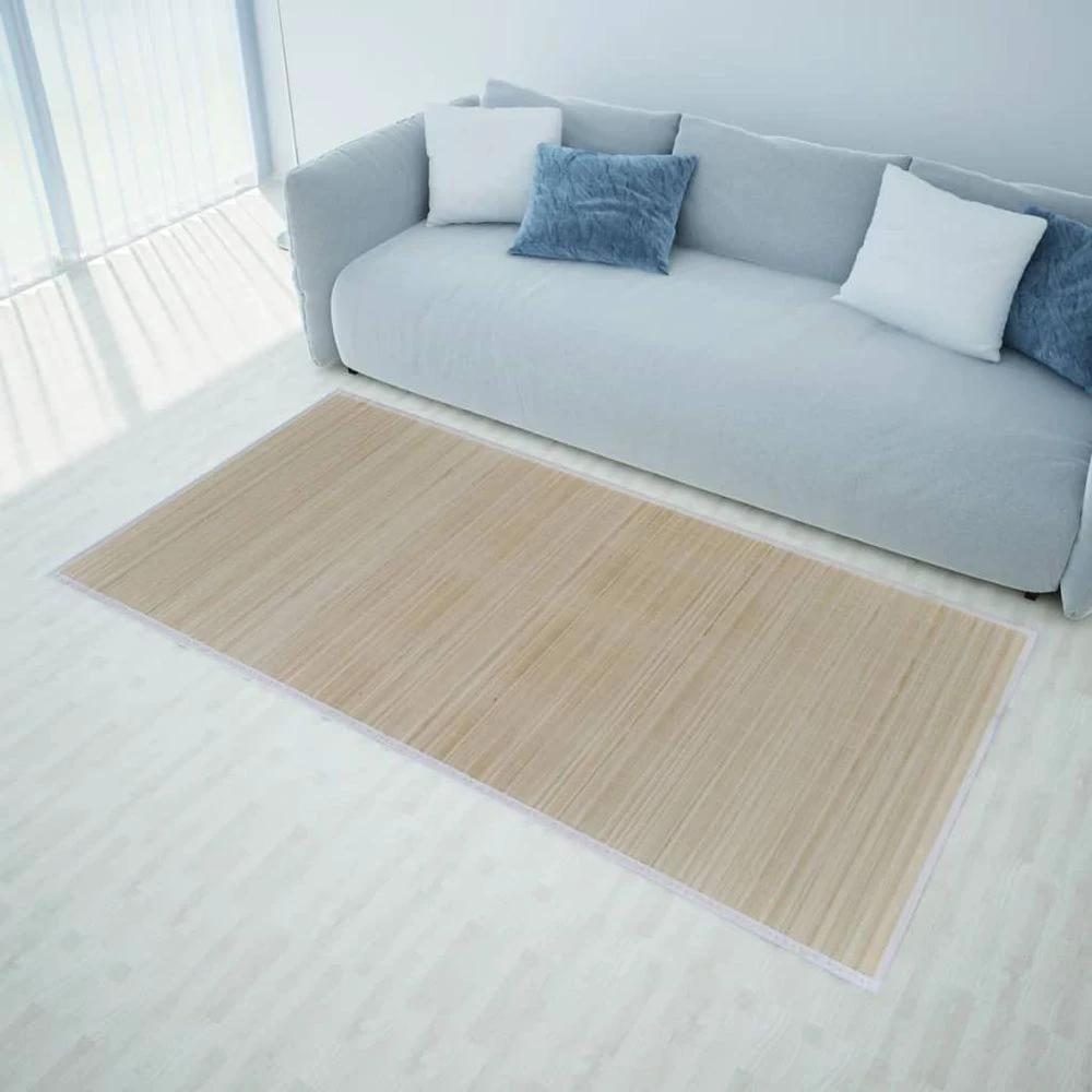 Rectangular Natural Bamboo Rugs 2 pcs vidaXL 120x180 cm by vidaXL