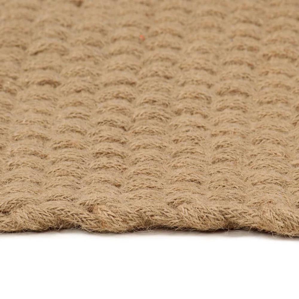 vidaXL Rug Rectangular Natural 80x160 cm Jute - Rug