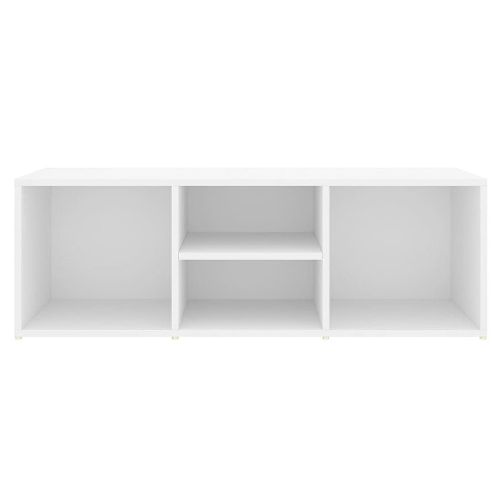 vidaXL vidaXL Shoe Storage Bench White 105x35x35 cm Engineered Wood - Uncategorized Shoe Storage