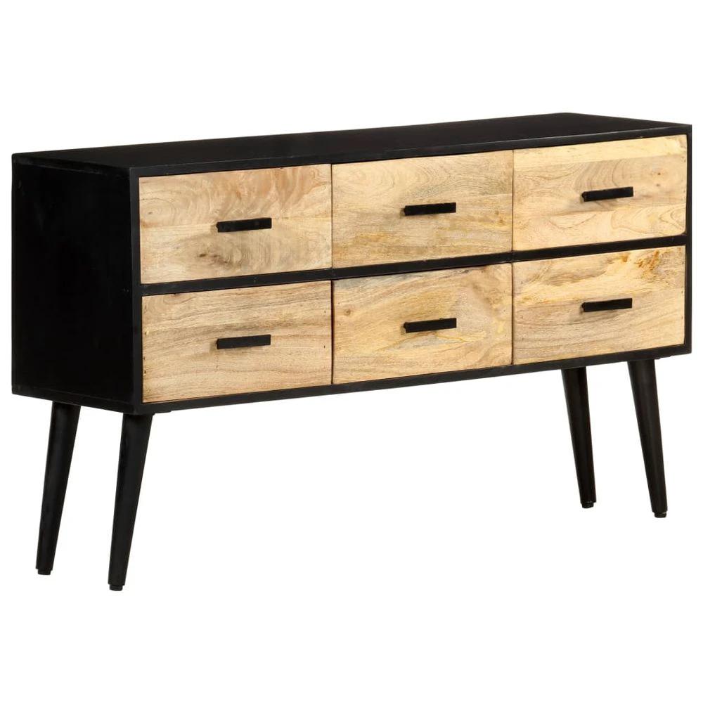 Sideboard 110x33x64 cm vidaXL Solid Mango Wood by vidaXL