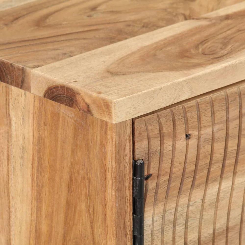 Sideboard 115x35x75 cm vidaXL Solid Acacia Wood by vidaXL