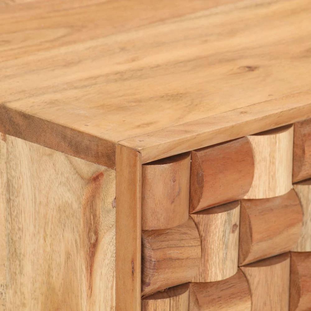 Sideboard 75x35x65 cm vidaXL Solid Acacia Wood by vidaXL