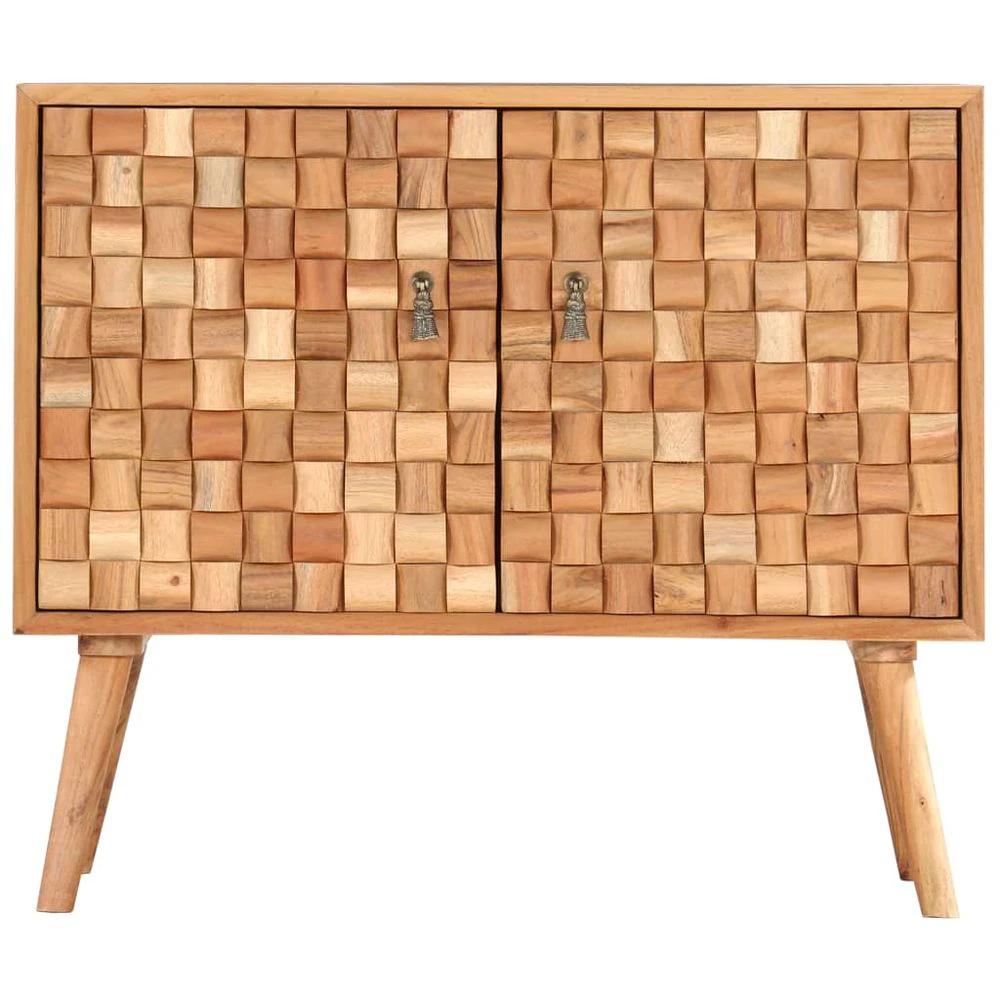 Sideboard 75x35x65 cm vidaXL Solid Acacia Wood by vidaXL