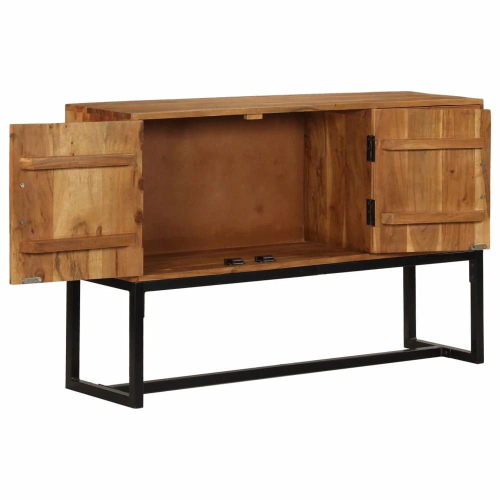 Sideboard Brown 110x30x70 cm vidaXL Solid Wood Acacia by vidaXL