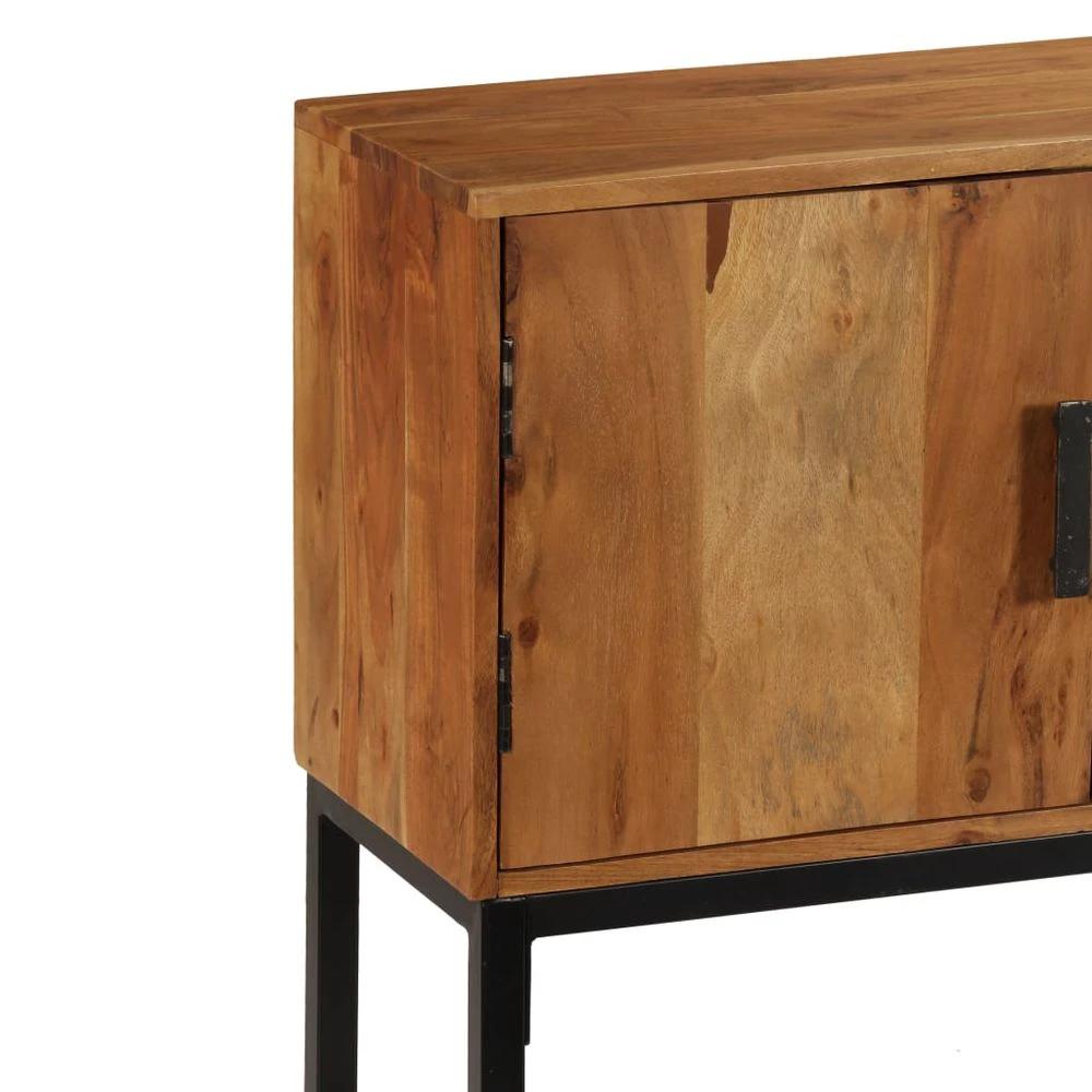 Sideboard Brown 110x30x70 cm vidaXL Solid Wood Acacia by vidaXL