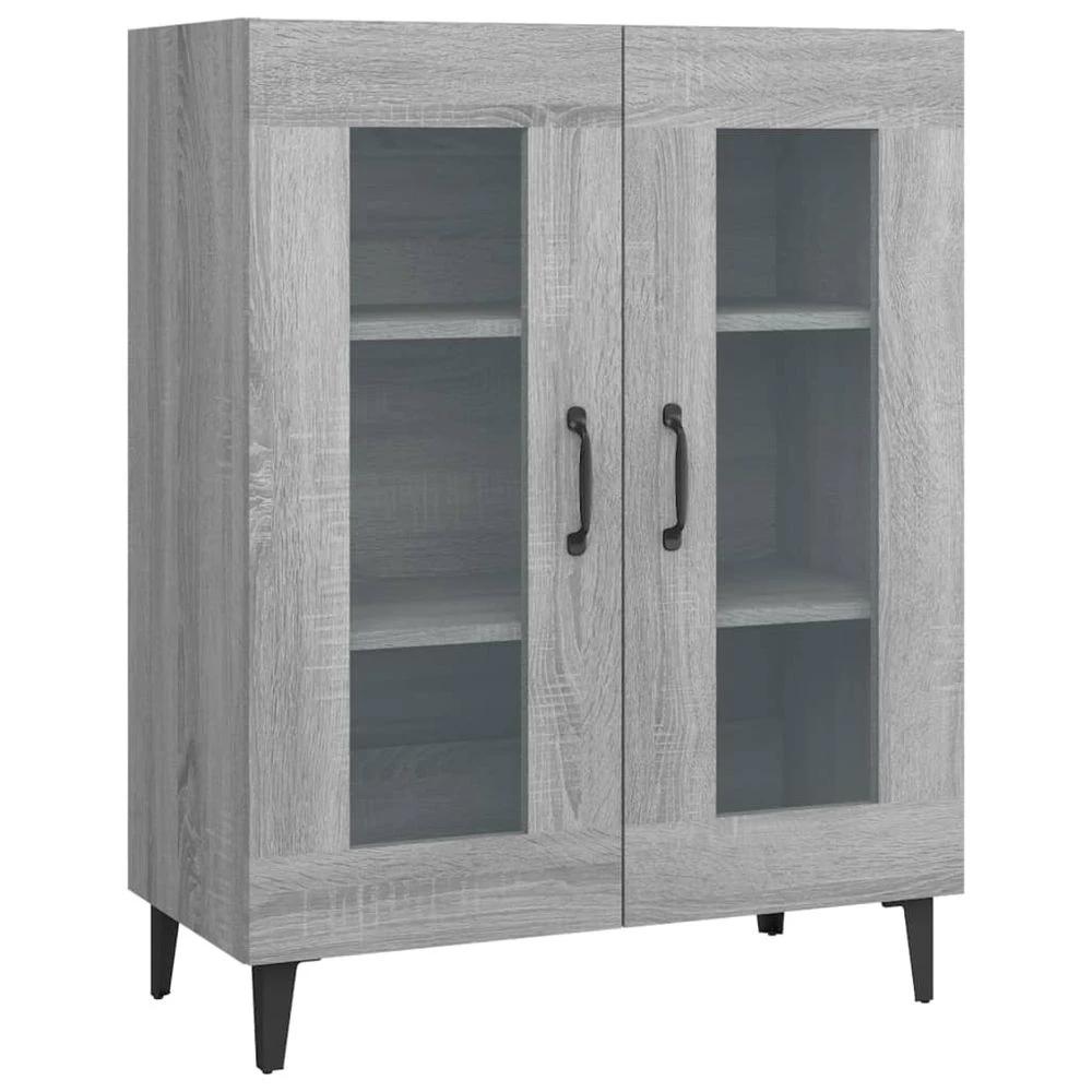 Sideboard Grey Sonoma 69.5x34x90 cm vidaXL Engineered Wood by vidaXL