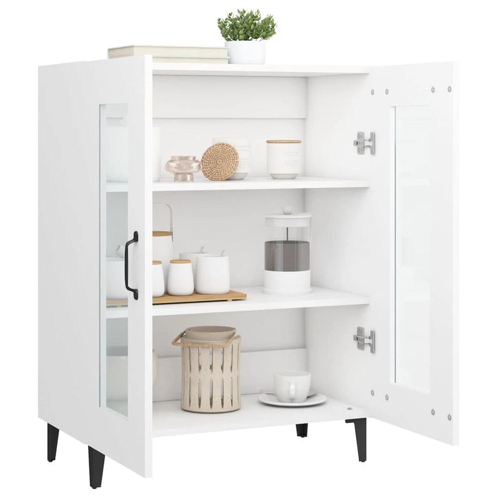 Sideboard White 69.5x34x90 cm vidaXL Engineered Wood by vidaXL