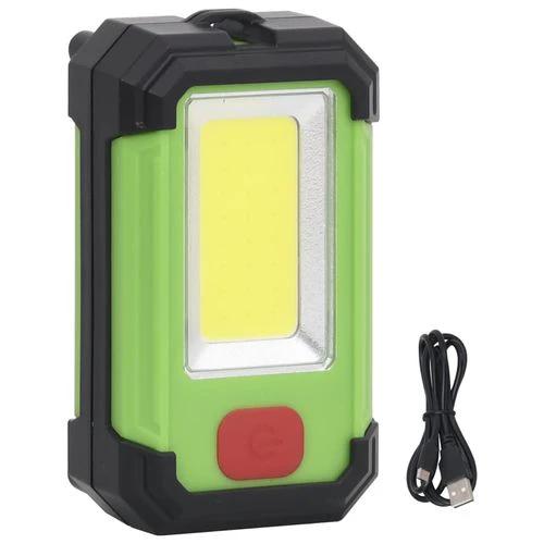 vidaXL Portable Solar Powered LED Spotlight 7 W Cold White - Spotlight
