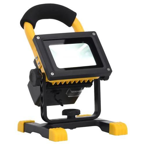 vidaXL Rechargeable LED Spotlight with Handle 30 W Cold White - Spotlight