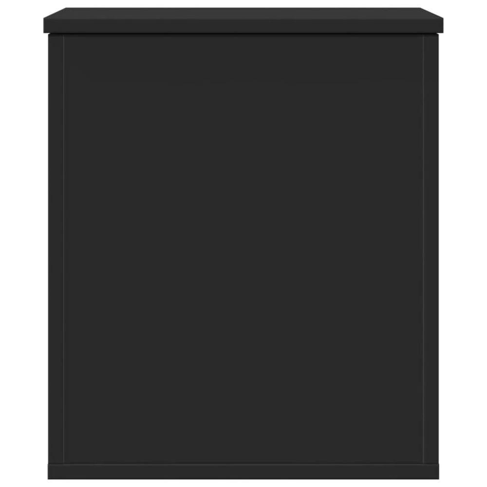 Storage Box Black 40x42x46 cm vidaXL Engineered Wood by vidaXL