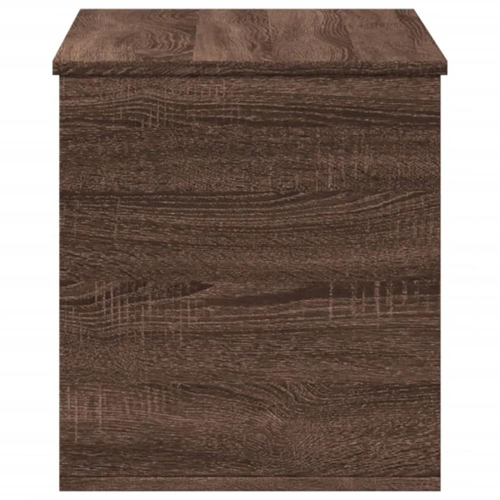 vidaXL Storage Box Brown Oak 100x42x46 cm vidaXL Engineered Wood - Uncategorized Storage Box