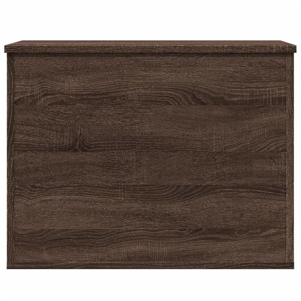 vidaXL Storage Box Brown Oak 60x42x46 cm vidaXL Engineered Wood - Uncategorized Storage Box