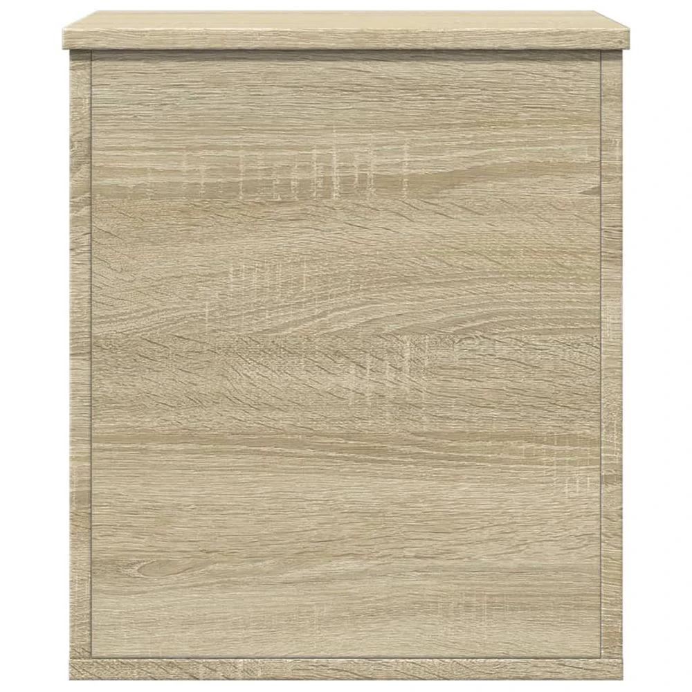 vidaXL Storage Box Sonoma Oak 40x42x46 cm vidaXL Engineered Wood - Uncategorized Storage Box