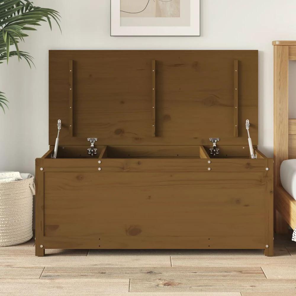 vidaXL Storage Box 80x40x45.5 cm vidaXL Solid Wood Pine - Uncategorized Storage Box