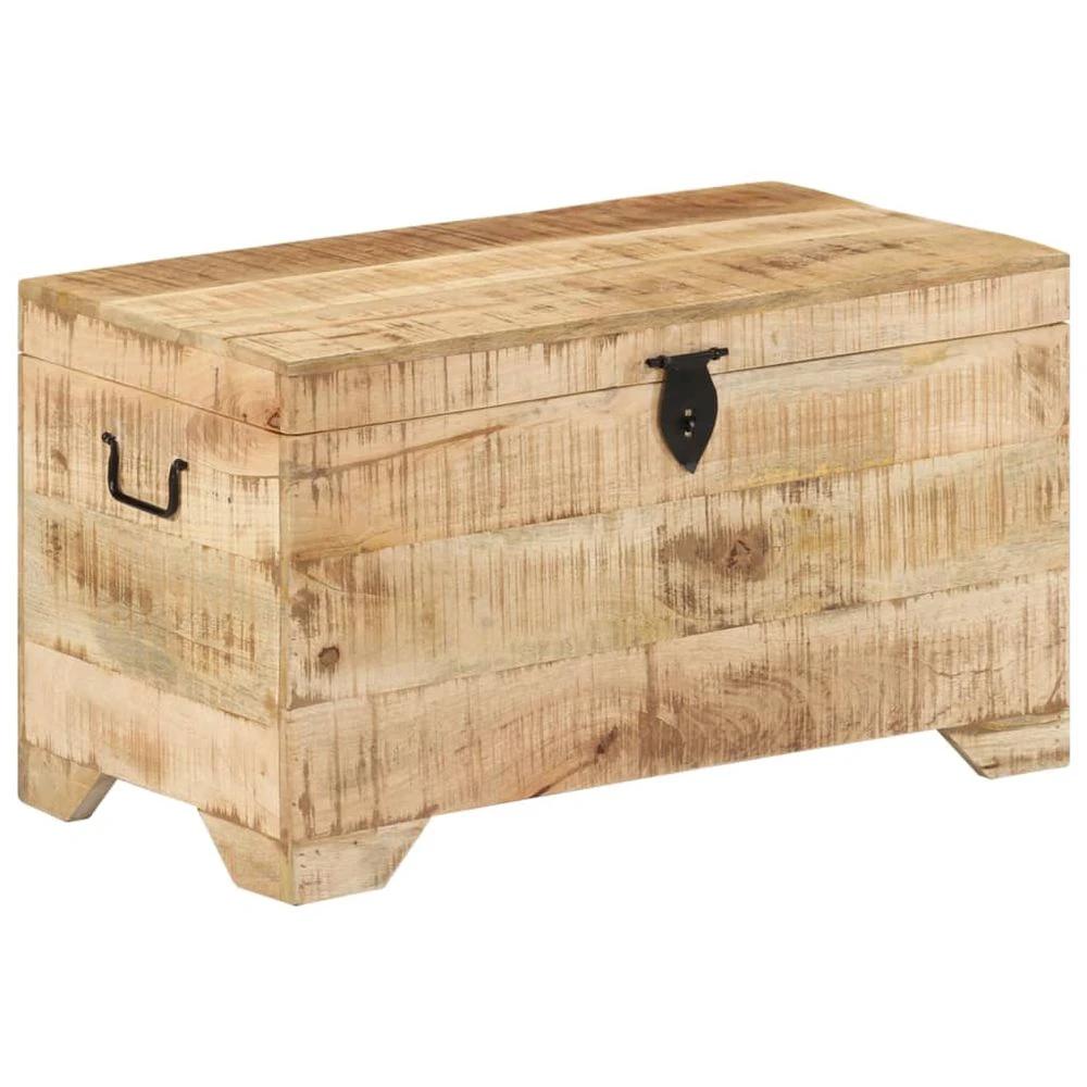vidaXL Storage Chest vidaXL Solid Rough Mango Wood - Uncategorized Storage Box