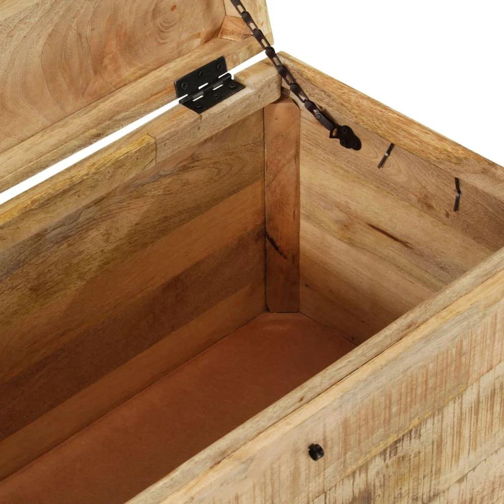 vidaXL Storage Chest vidaXL Solid Rough Mango Wood - Uncategorized Storage Box
