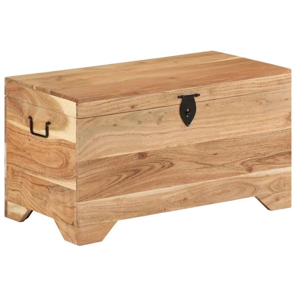 vidaXL Storage Chest vidaXL Solid Rough Mango Wood - Uncategorized Storage Box
