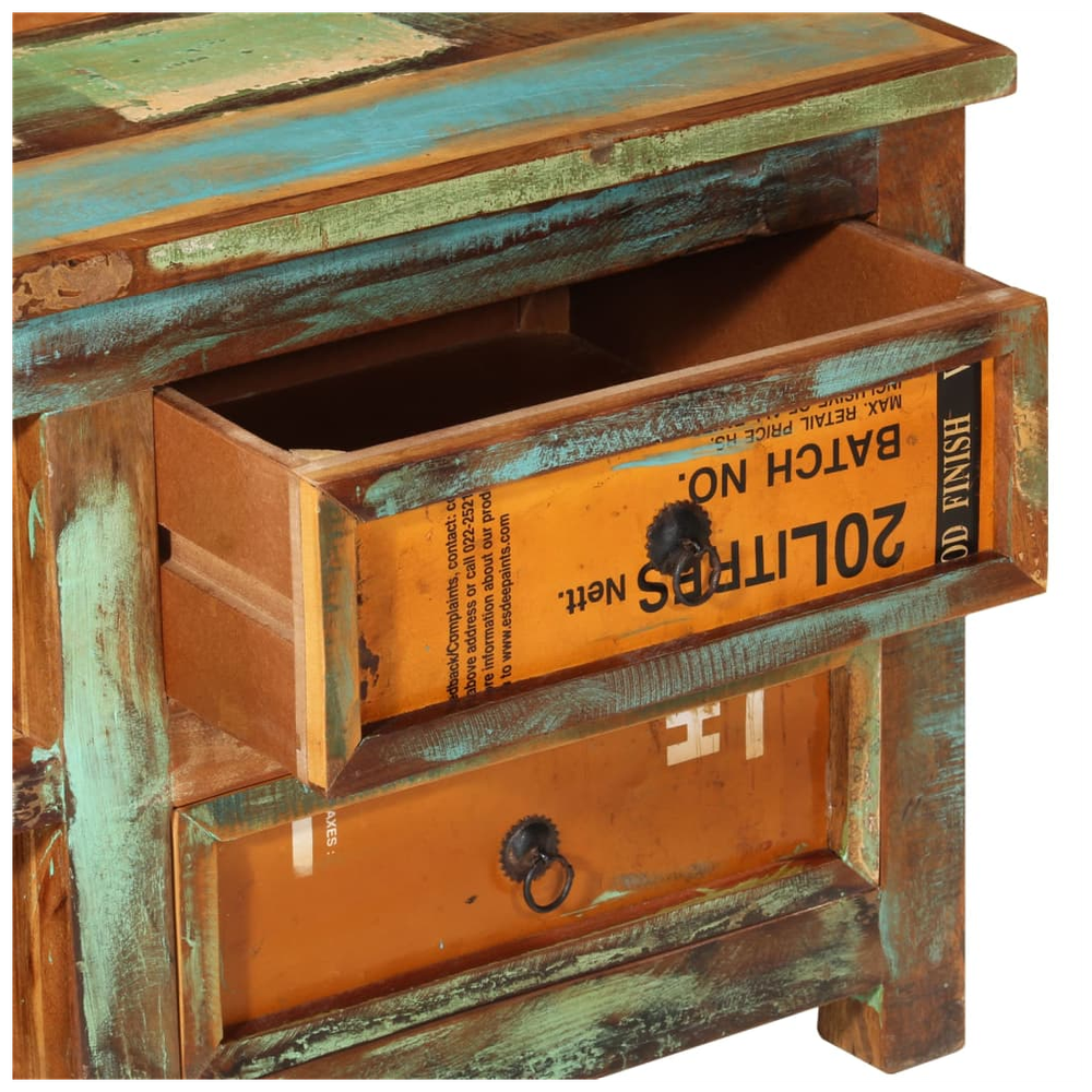 Reclaimed Wood TV Cabinet TV Stand 4 Drawers vidaXL by vidaXL