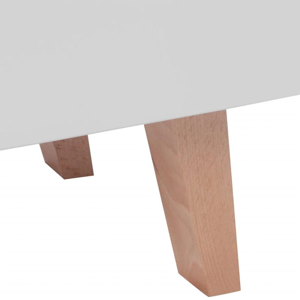 TV Stand MDF 150x35x48.5 cm vidaXL High Gloss White by vidaXL