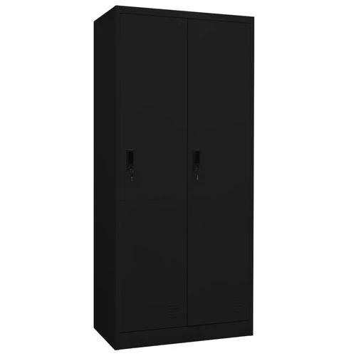 vidaXL Wardrobe White 80x50x180 cm Steel by vidaXL