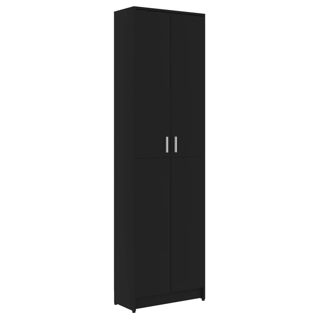 vidaXL Hallway Wardrobe Smoked Oak 55x25x189 cm Engineered Wood by vidaXL