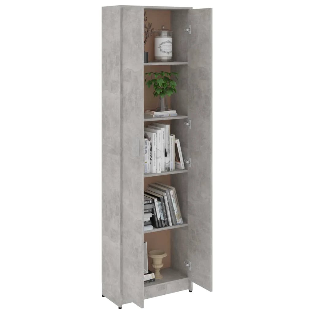 vidaXL Hallway Wardrobe Smoked Oak 55x25x189 cm Engineered Wood by vidaXL