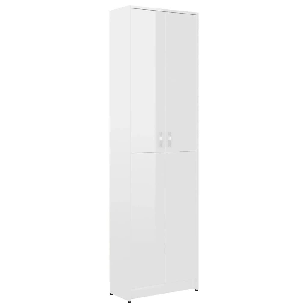 vidaXL Hallway Wardrobe Smoked Oak 55x25x189 cm Engineered Wood - Wardrobe