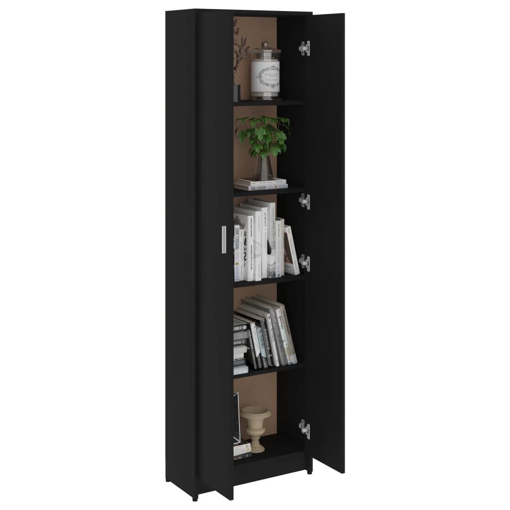 vidaXL Hallway Wardrobe Smoked Oak 55x25x189 cm Engineered Wood by vidaXL