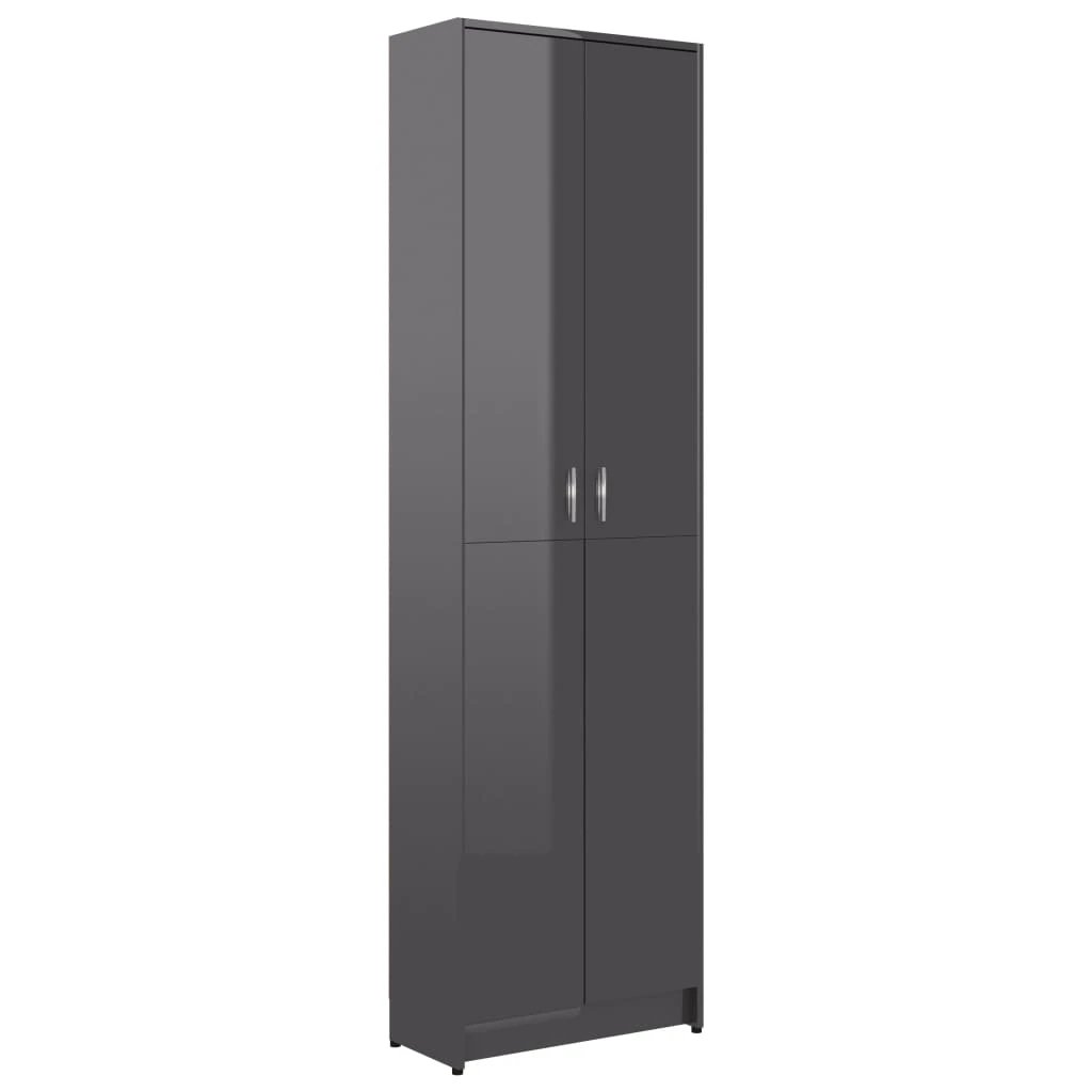 vidaXL Hallway Wardrobe Smoked Oak 55x25x189 cm Engineered Wood - Wardrobe