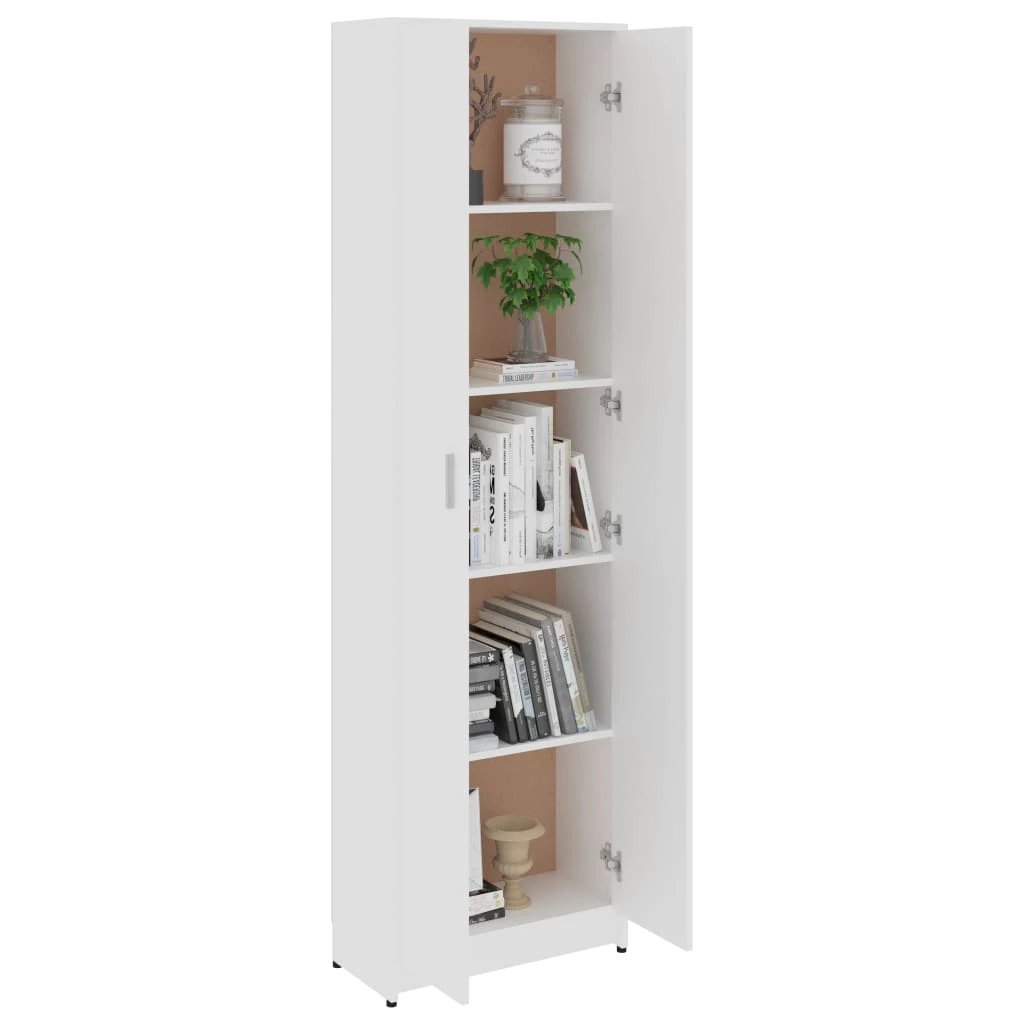 vidaXL Hallway Wardrobe Smoked Oak 55x25x189 cm Engineered Wood - Wardrobe