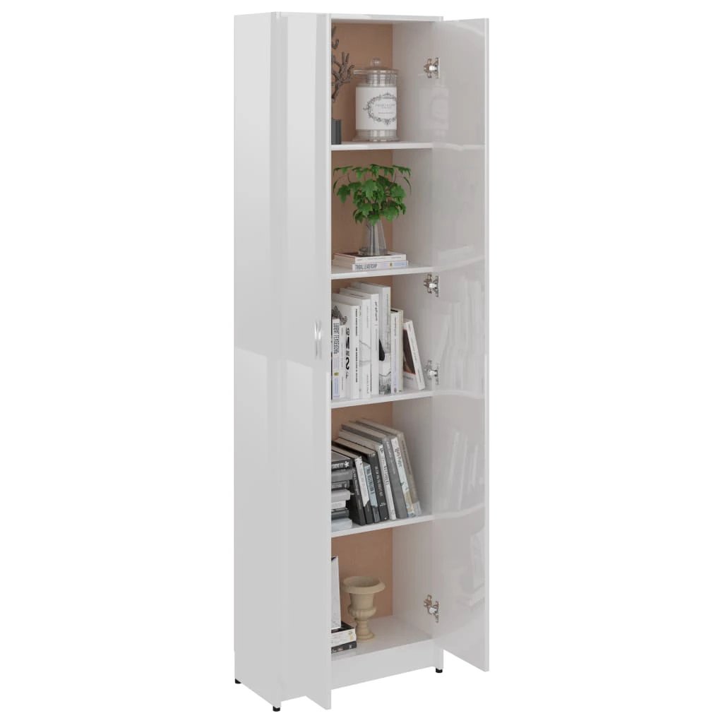 vidaXL Hallway Wardrobe Smoked Oak 55x25x189 cm Engineered Wood - Wardrobe