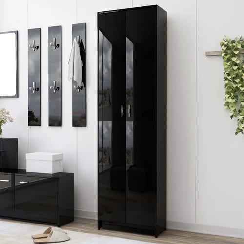 vidaXL Hallway Wardrobe Smoked Oak 55x25x189 cm Engineered Wood by vidaXL