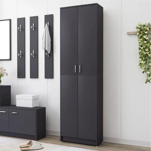 vidaXL Hallway Wardrobe Smoked Oak 55x25x189 cm Engineered Wood by vidaXL