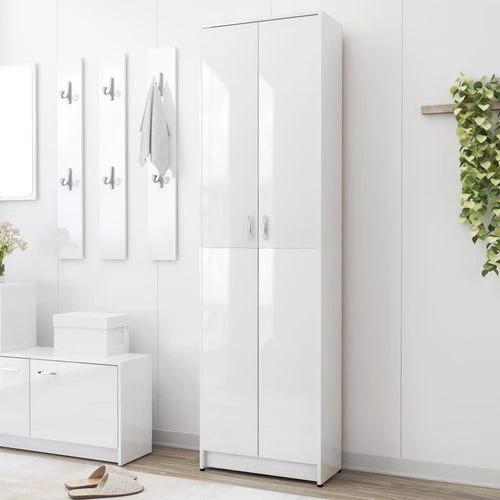 vidaXL Hallway Wardrobe Smoked Oak 55x25x189 cm Engineered Wood by vidaXL