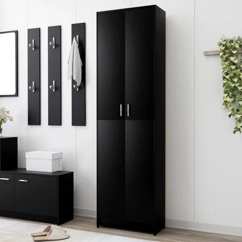 vidaXL Hallway Wardrobe Smoked Oak 55x25x189 cm Engineered Wood by vidaXL