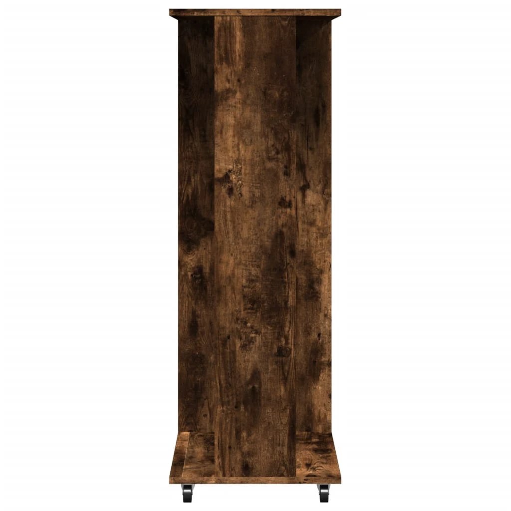 vidaXL Wardrobe with Wheels White 102x38x110 cm Engineered Wood by vidaXL