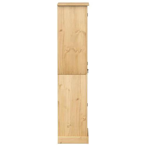 vidaXL Wardrobe Corona 55x38x170 cm Solid Wood Pine - Wardrobe