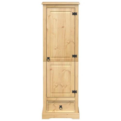 vidaXL Wardrobe Corona 55x50x170 cm Solid Wood Pine by vidaXL