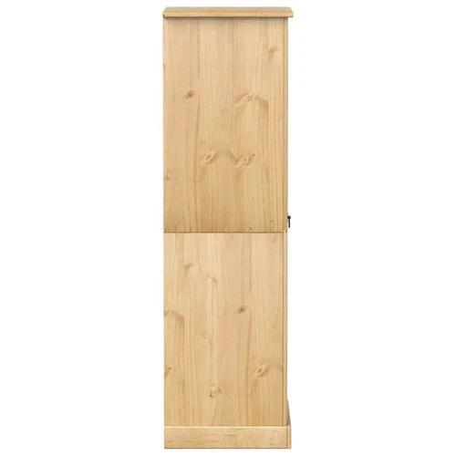 vidaXL Wardrobe Corona 55x50x170 cm Solid Wood Pine by vidaXL