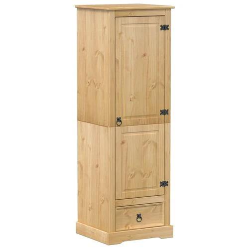 vidaXL Wardrobe Corona 55x50x170 cm Solid Wood Pine by vidaXL