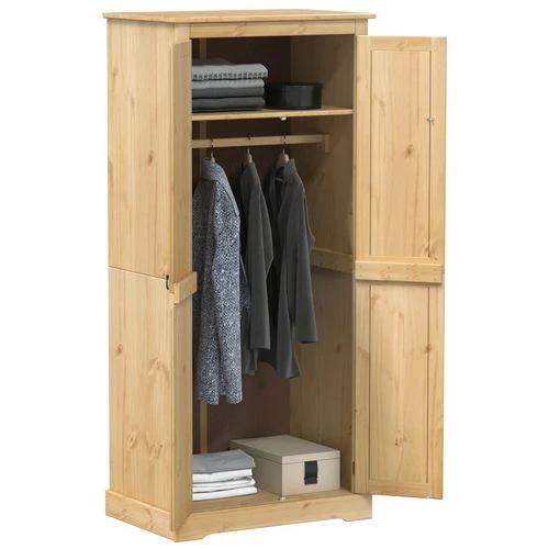 vidaXL vidaXL Wardrobe Corona 76x50x170 cm Solid Wood Pine - Wardrobe