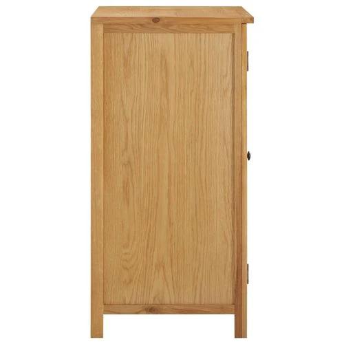vidaXL Wardrobe 76x52x105 cm Solid Oak Wood by vidaXL