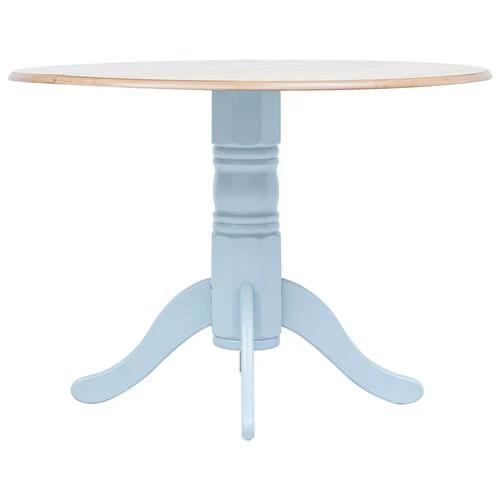 vidaXL 5 Piece Dining Set Solid Rubber Wood White by vidaXL