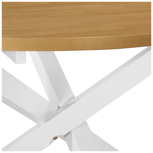 vidaXL vidaXL Dining Table White 120x75 cm MDF -