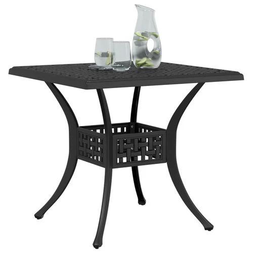 vidaXL Garden Table Bronze 80x80x75 cm Cast Aluminium by vidaXL